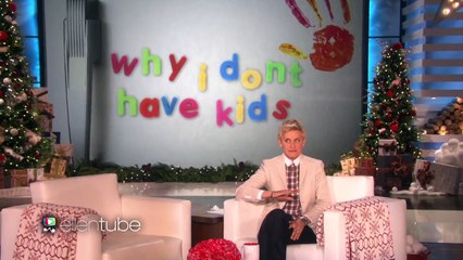 The Ellen Show - Why I Don't Have Kids  Mascara Edition