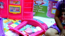 NEW Peppa Pig's Electronic First Kitchen 15 pcs Kitchen Accessories l Kids Balloons and Toys