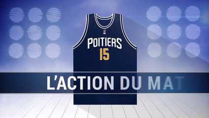 L'action du match : Poitiers - Le Portel