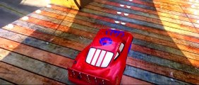 THE HULK AND SPIDER-MAN Race Track With CUSTOM Disney Pixar CARS Lightning McQueen!!! , HD online free 2016