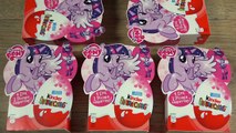 My Little Pony Kinder Surprise Eggs UNBOXING Kinder Überraschung