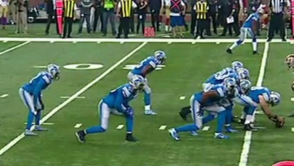 Lions fake a punt for a first down
