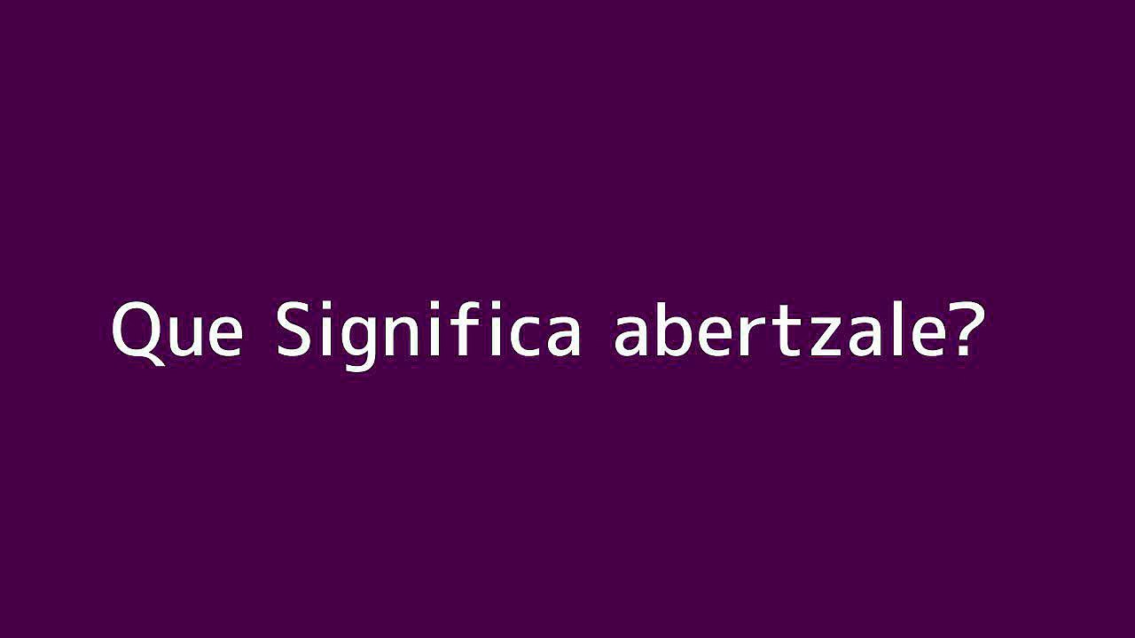 Que significa abertzale