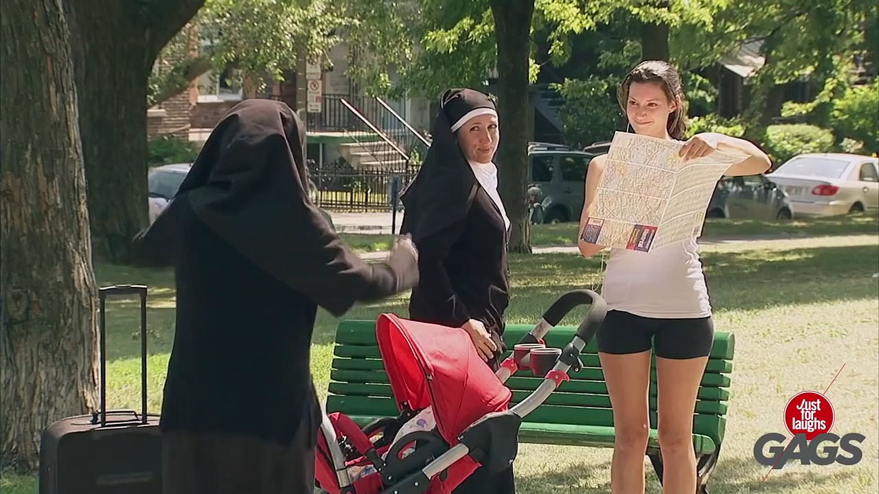 Breastfeeding Nun Prank
