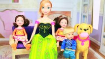 Frozen Anna & Kids Toby name PUPPY Zoe Disney Barbie Doll Toys PLAY-DOH Playdough AllToyCollector