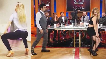 Canlı yayında twerk dansı yaptı olay oldu!
