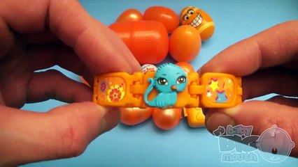 Learn Colours with Surprise Eggs! ORANGE!