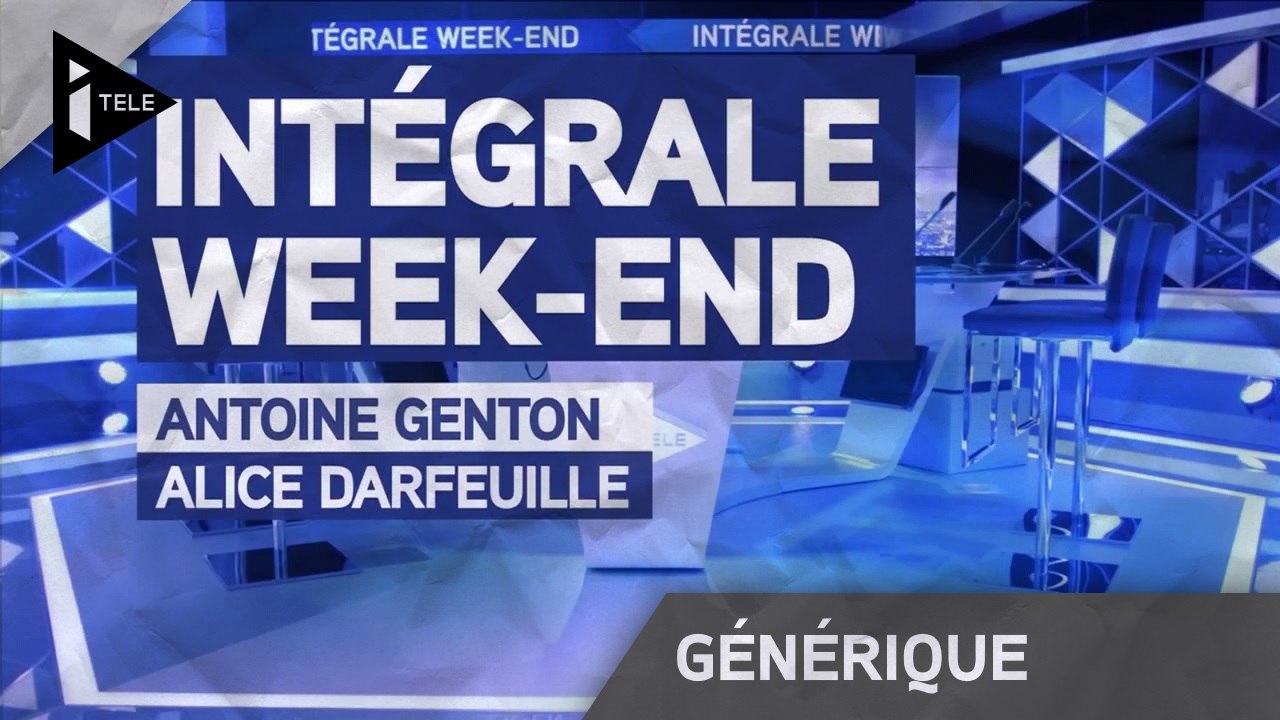 iTELE HD - Générique Intégrale Week-End - Antoine Genton & Alice Darfeuille (2015)