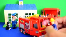 fireman sam Fireman Sam Episode Peppa Pig Play-doh Postman pat Van Fire Fire Engine Story WOW