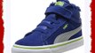 Puma Mid Vulc Fur V Kids Unisex Children's Hi-Top Blue (Limoges/Gray/Lime Green) 10 UK