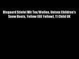 Bisgaard Stiefel Mit Tex/Wollen Unisex Children's Snow Boots Yellow (80 Yellow) 11 Child UK