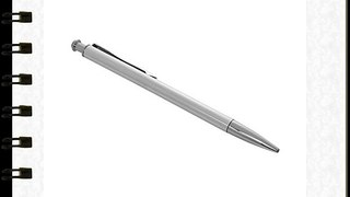Handmade Sterling Silver Fine Vertical Line Ballpoint Pen
