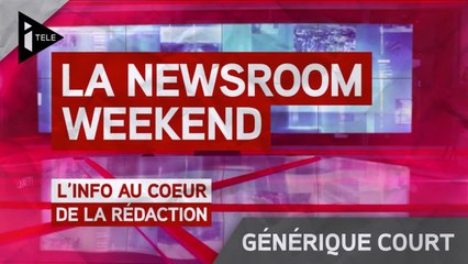 iTELE HD - Générique court La Newsroom Week-End (2015)