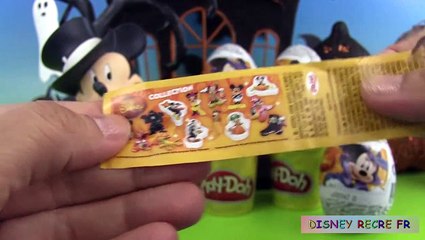 Mickey Mouse Oeufs Surprise Halloween 2015 au Chocolat Surprise Eggs
