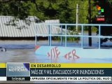 Uruguay: informan que hay 11 mil evacuados por inundaciones