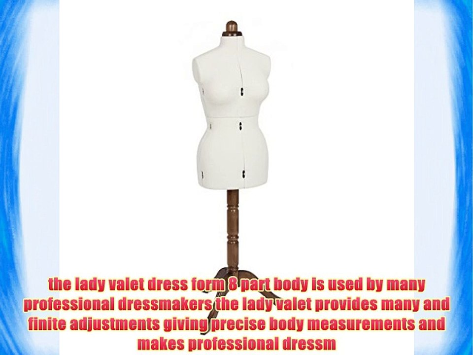 Adjustoform FG203 | Lady Valet Medium 8-Part Adjustable Dressmaker's Dummy