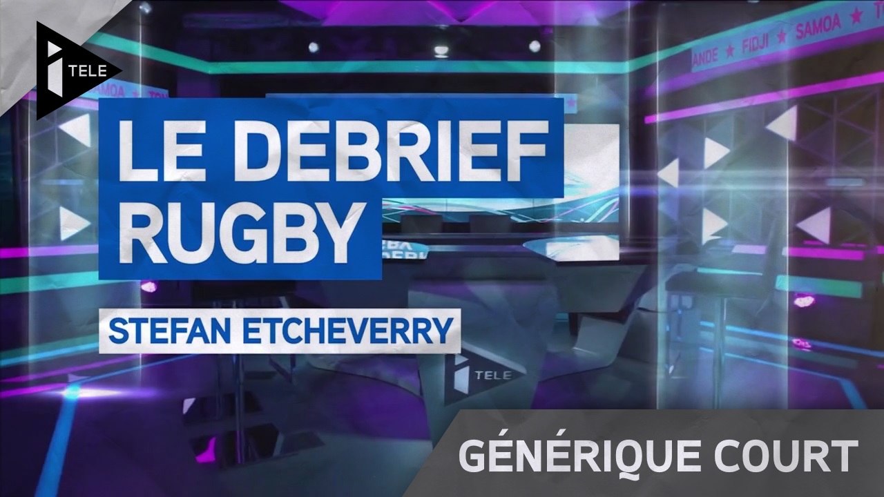iTELE HD - Générique court Le Débrief Rugby - Coupe du Monde 2015 (2015)