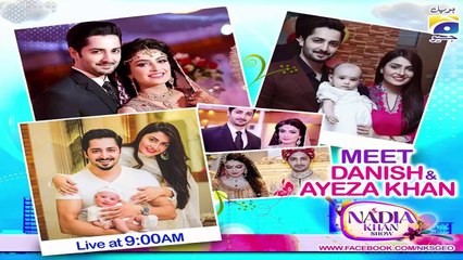 Nadia Khan Show Special with Ayeza Khan & Danish Taimoor - 23 December 2015