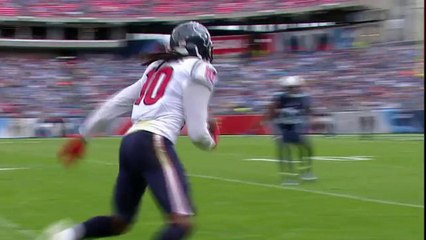Brandon Weeden hits DeAndre Hopkins for 19 yards