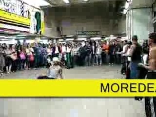 TIMES SQUARE DANCER HIT BABY BY ACCIDENT