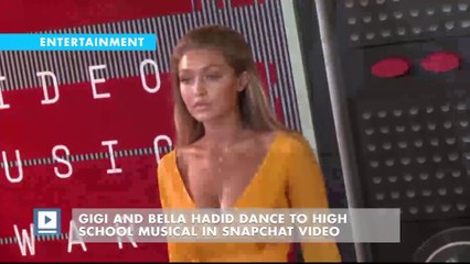 Gigi and Bella Hadid Dance to High School Musical in Snapchat Video