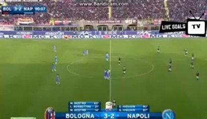 best goal of  Gonzalo Higuain  in this year (2015) Bologna vs Napoli