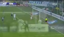 best goal of Germán Denis   in this year (2015) Atalanta vs Palermo