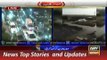 ARY News Headlines 12 December 2015, Water Pipe Line Leaked in Karachi Roads convert into