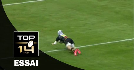 TOP 14 Pau – La Rochelle: 15-11- Essai Gabriel LACROIX (LAR) - J11 - Saison 2015/2016