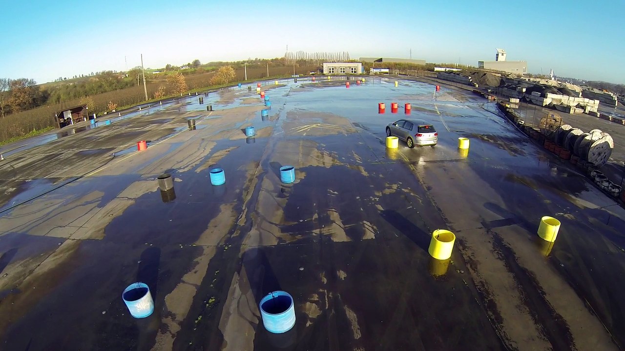 Des lecteurs de Sudpresse au centre de maitrise du volant