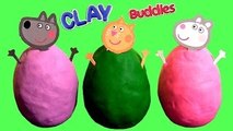 Clay Buddies Peppa Pig Surprise Eggs & Blind Bags Nickelodeon Huevos Sorpresa by Blutoys