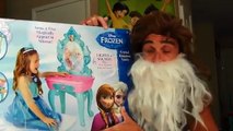 Disney's Frozen Crystal Kingdom Vanity Unboxing w/ Elsa! || Disney Toys Review || Konas2002