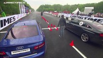 Mercedes CLS 63 AMG VS Mercedes S 65 AMG; Porsche Switzer R911 (1 mile 25.5 sec.)