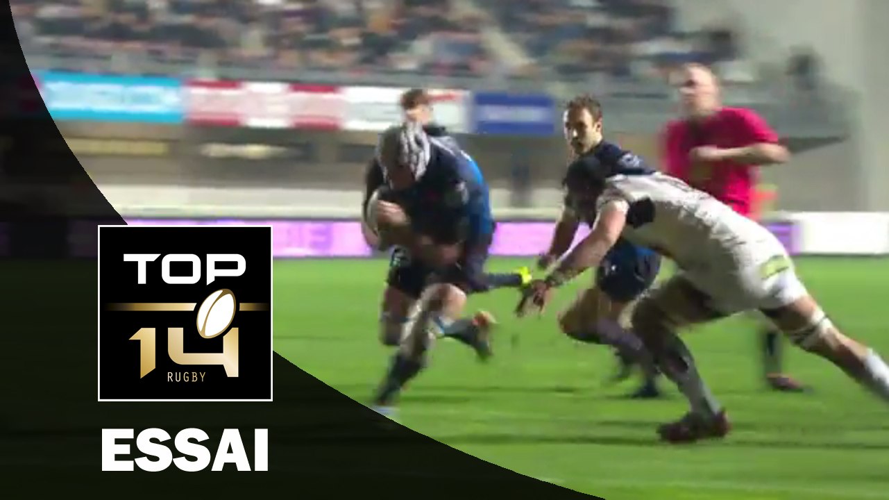 TOP 14 Montpellier - Agen: 45-20 – Essai Marvin O CONNOR (MON) - J11 - Saison 2015/2016