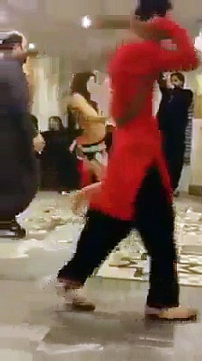 Baby doll dance at night function