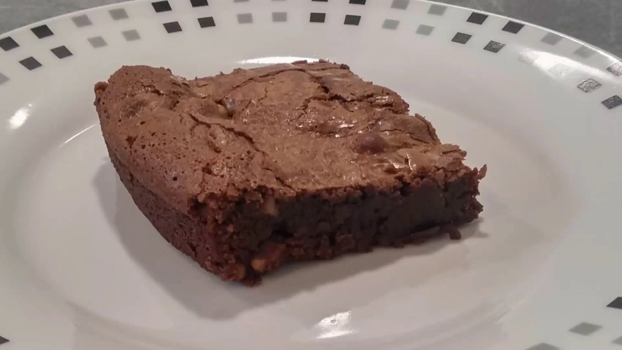 Recette facile de Brownies chocolat aux noix
