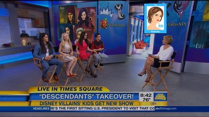 Descendants Cast Plays a Game on Good Morning America | LIVE 7-27-15