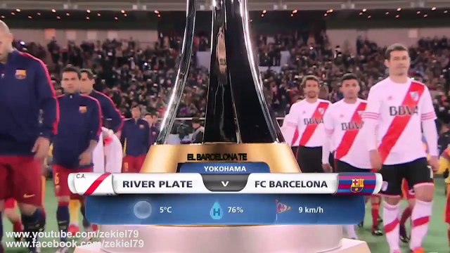 River Plate 2 - FC Barcelona 0 (Mundial de Clubes)