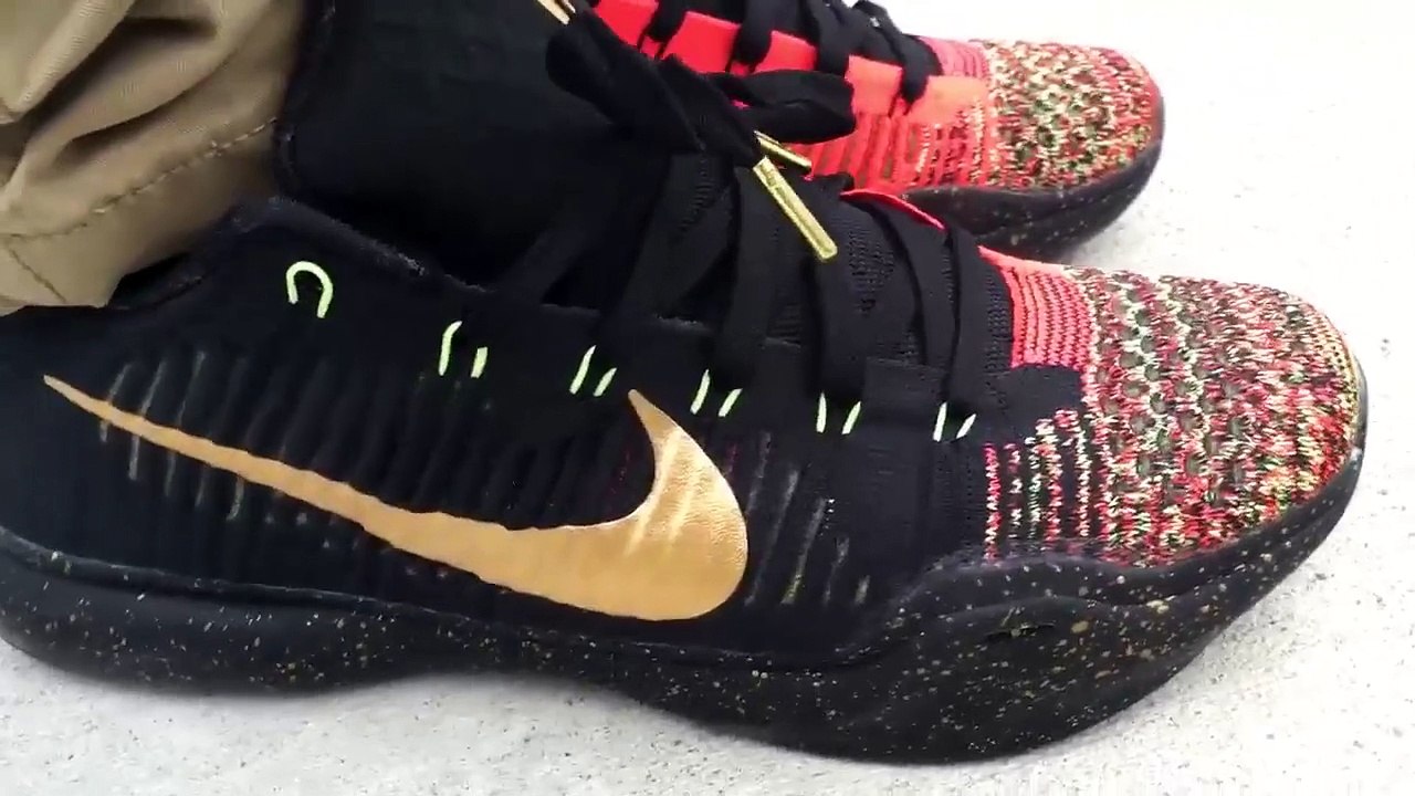 Nike Kobe X 10 Christmas