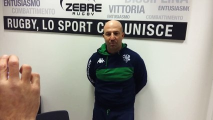 Casellato commenta Zebre - Benetton