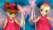 frozen doll videos New 2015 Disney Frozen Toys Mini Movie Videos - Elsa + Anna Dolls As Fairies