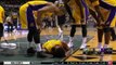 DAngelo Russell Injury | Jazz vs Lakers | October 6, 2015 | 2015 NBA Preseason