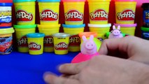 Play-Doh Peppa Pig Weebles How to Make your own Play-doh Peppa pig Playdough creative ideas