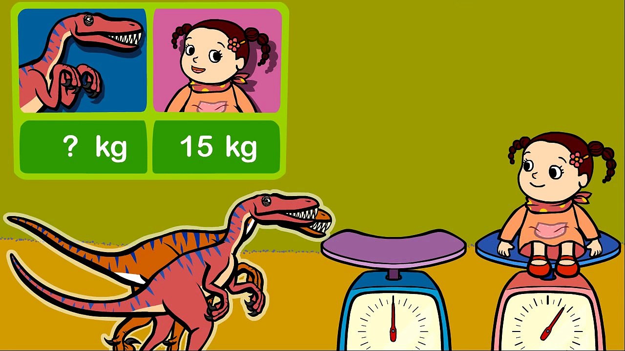 Le velociraptor Le dictionnaire sur les dinosaures Dessin ANM éducatif Genikids vidéo