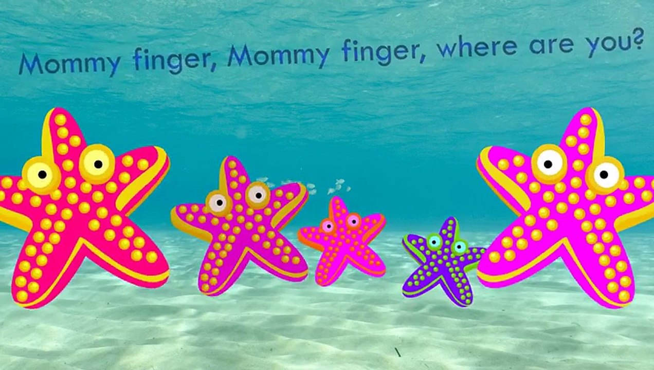 Sea Star Finger Family Song Daddy Finger Nursery Rhymes Full animated cartoon english 2015 catoonTV!
