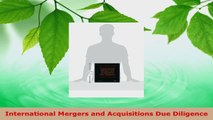 PDF Download  International Mergers and Acquisitions Due Diligence PDF Full Ebook