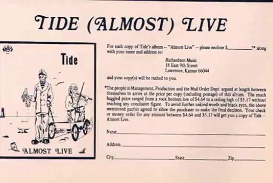 Tide The Heat's Off 1973 US Prog Psych Rock unreleased