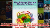 The Schema Therapy Clinicians Guide A Complete Resource for Building and Delivering