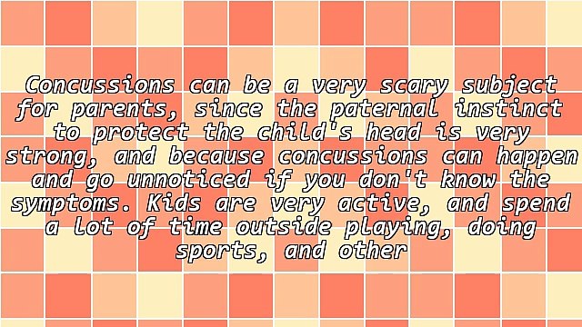 5 Facts All Parents Need to Know About Concussions and Concussion Recovery