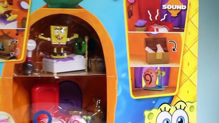 SpongeBob House SpongeBob SquarePants Pineapple House Playset Bob Esponja Губка Боб Toy Vi